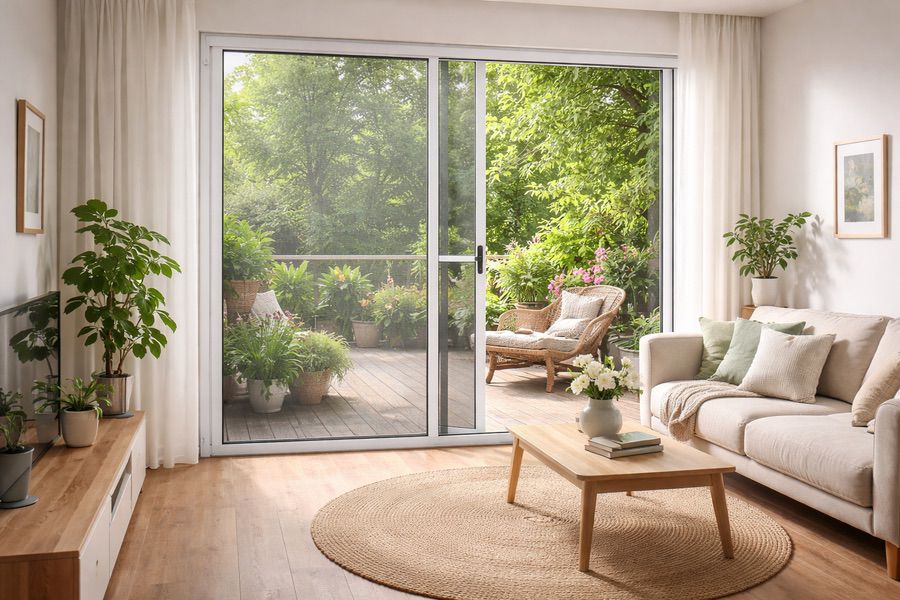 Moskitiery okienne i drzwiowe